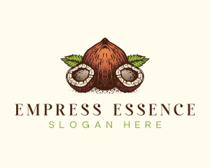 Coconut Oil Essence logo design