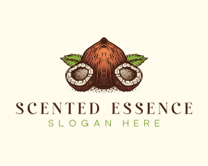 Coconut Oil Essence logo design