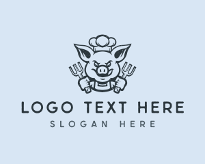 Pork Pig Chef logo