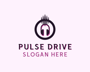 Headphone Audio Pulse  logo