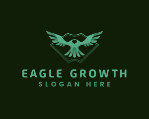 Eagle Shield Aviary logo design