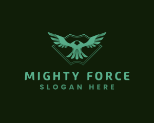 Eagle Shield Aviary logo design