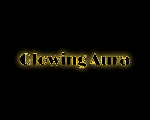 Glowing Marquee Sign logo design