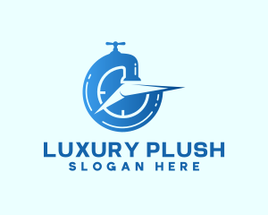 Abstract Plumber Faucet Logo