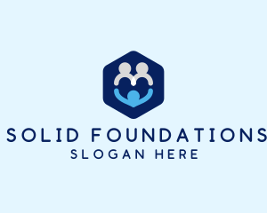 Charity Foundation People logo design