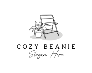 Cozy Chair Lounge logo design