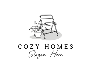 Cozy Chair Lounge logo design