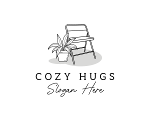 Cozy Chair Lounge logo design