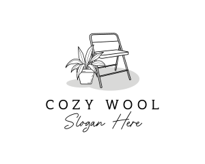 Cozy Chair Lounge logo design