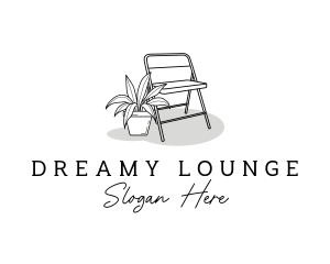 Cozy Chair Lounge logo design