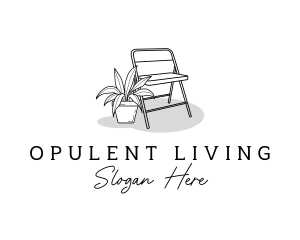 Cozy Chair Lounge logo design