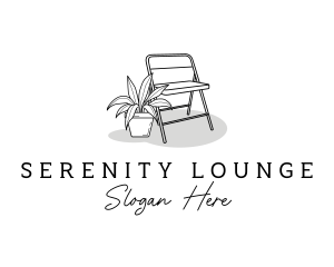 Cozy Chair Lounge logo design