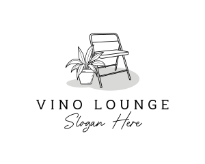 Cozy Chair Lounge logo design