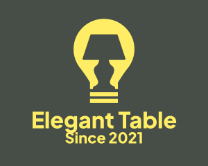 Table Lamp Lighting  logo design