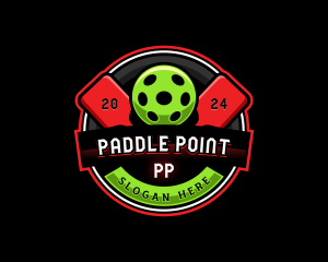 Pickleball Sports Team logo design