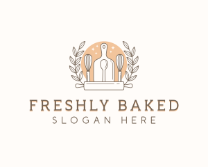 Caterer Baking Chef logo design