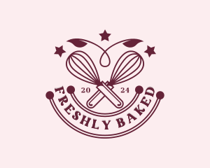 Whisk Confectionery Baker logo design