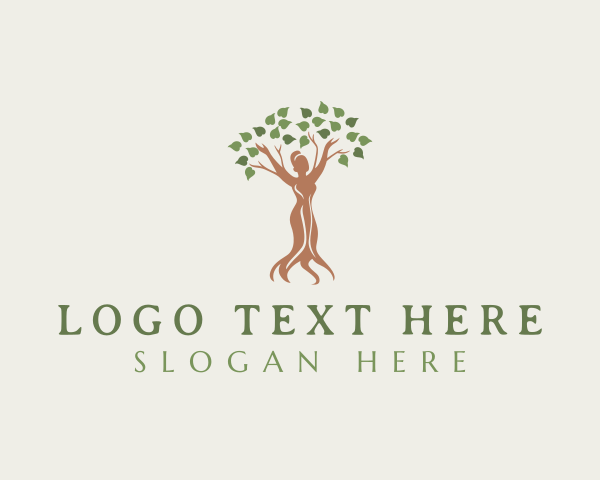 Foliage logo example 3