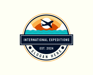 Aviation Adventure Getaway logo design