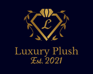 Luxury Diamond Boutique logo design