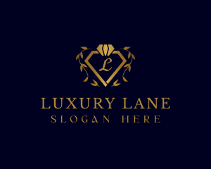 Luxury Diamond Boutique logo design