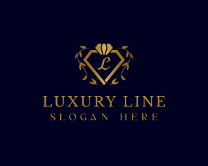 Luxury Diamond Boutique logo design