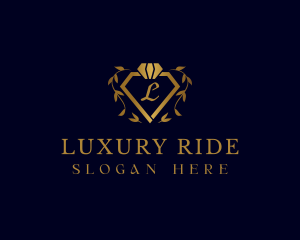 Luxury Diamond Boutique logo design