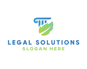 Leaf Law Column logo