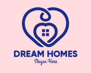 Blue Heart Home logo
