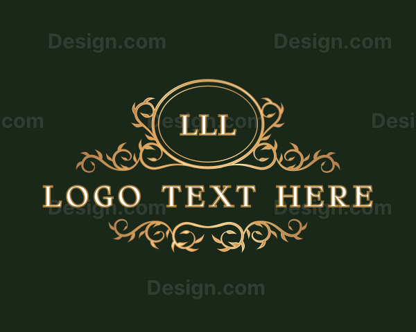 Vine Elegant Event Wedding Logo