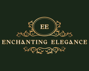 Vine Elegant Event Wedding logo design