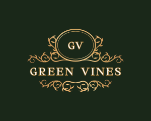 Vine Elegant Event Wedding logo design