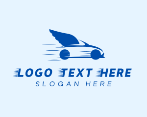 Fast Flying Car  Logo