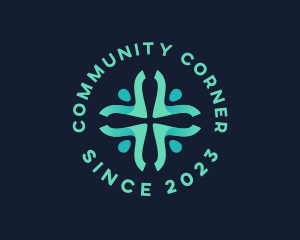 People Community Organization logo design