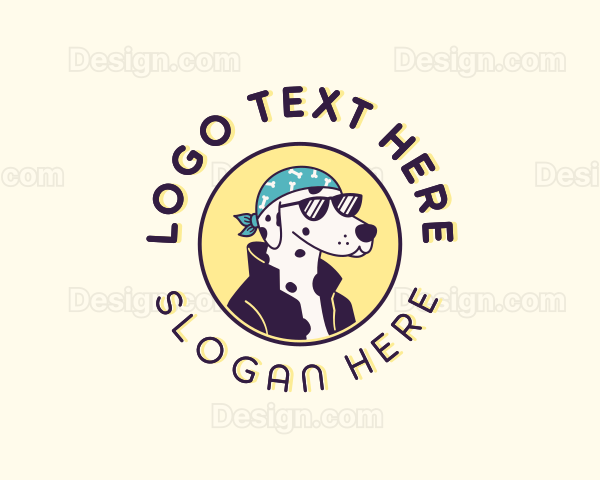 Pet Dog Bandana Logo