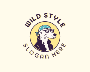 Pet Dog Bandana  logo design