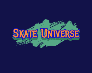 Graffiti Skating Wordmark logo