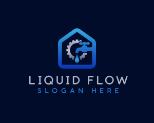 Faucet Plumbing Repair logo design