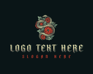 Luxury Serpent Flower logo
