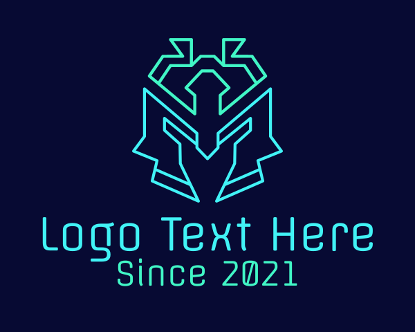 Cyborg logo example 1