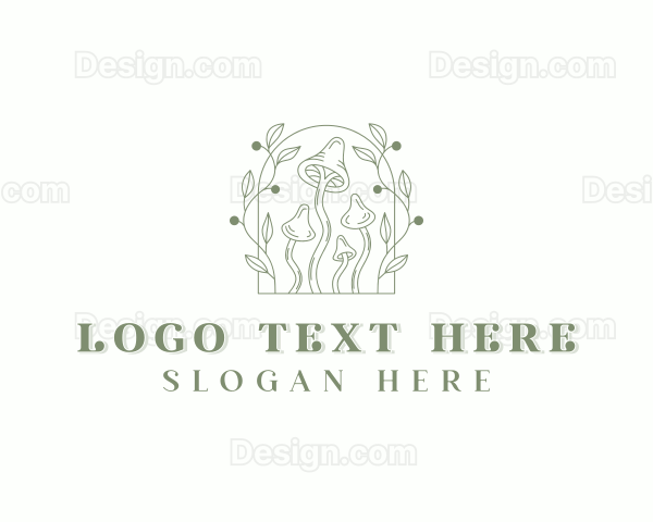 Fungus Organic Shrooms Logo