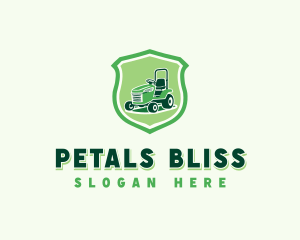 Yard Lawn Mowing logo design