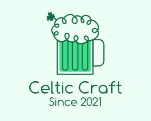 Irish Beer Froth  logo design