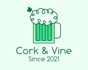 Irish Beer Froth  logo design