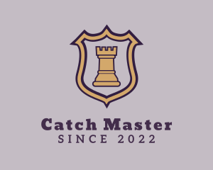 Knight Chess Castle logo design