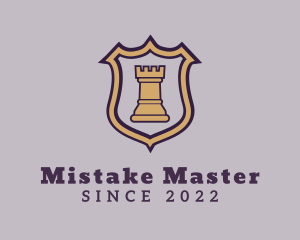 Knight Chess Castle logo design