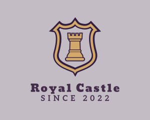 Knight Chess Castle logo design