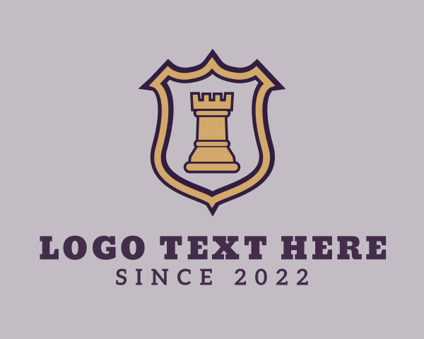 Chess Tournament logo example 2