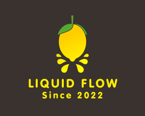 Lemon Juice Extract logo design