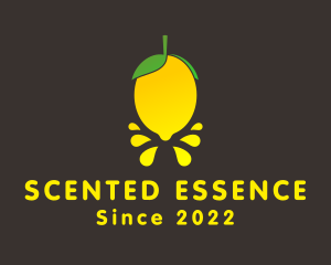 Lemon Juice Extract logo design